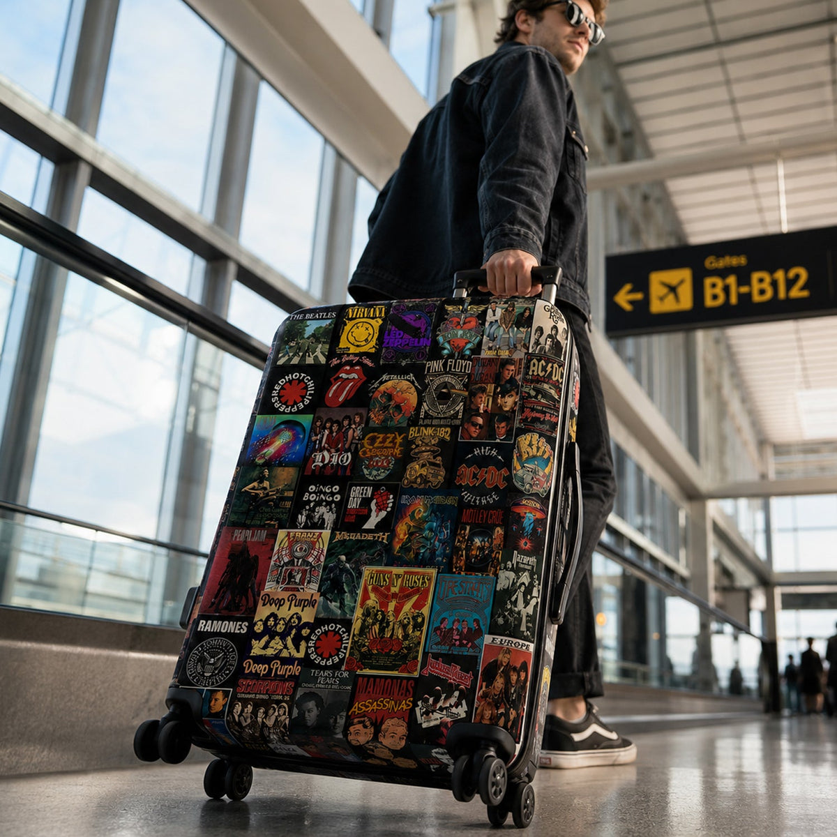 Rock Lovers - Legends Edition Luggage Cover Version 2