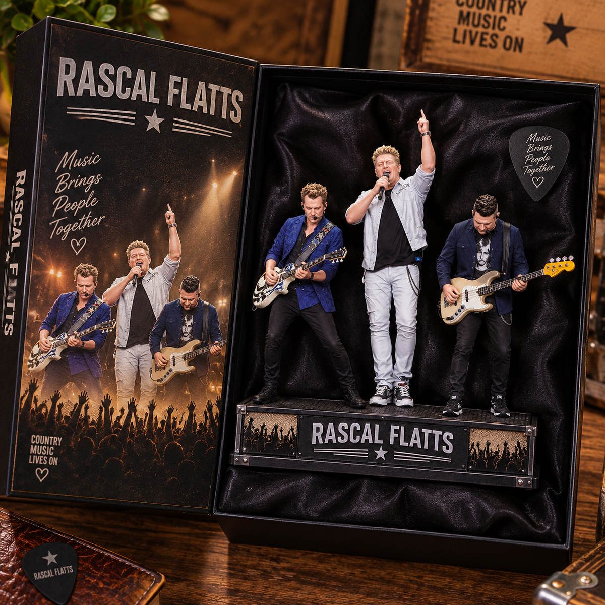 Rascal Flatts – Country Music Band Inspired Acrylic Plaque