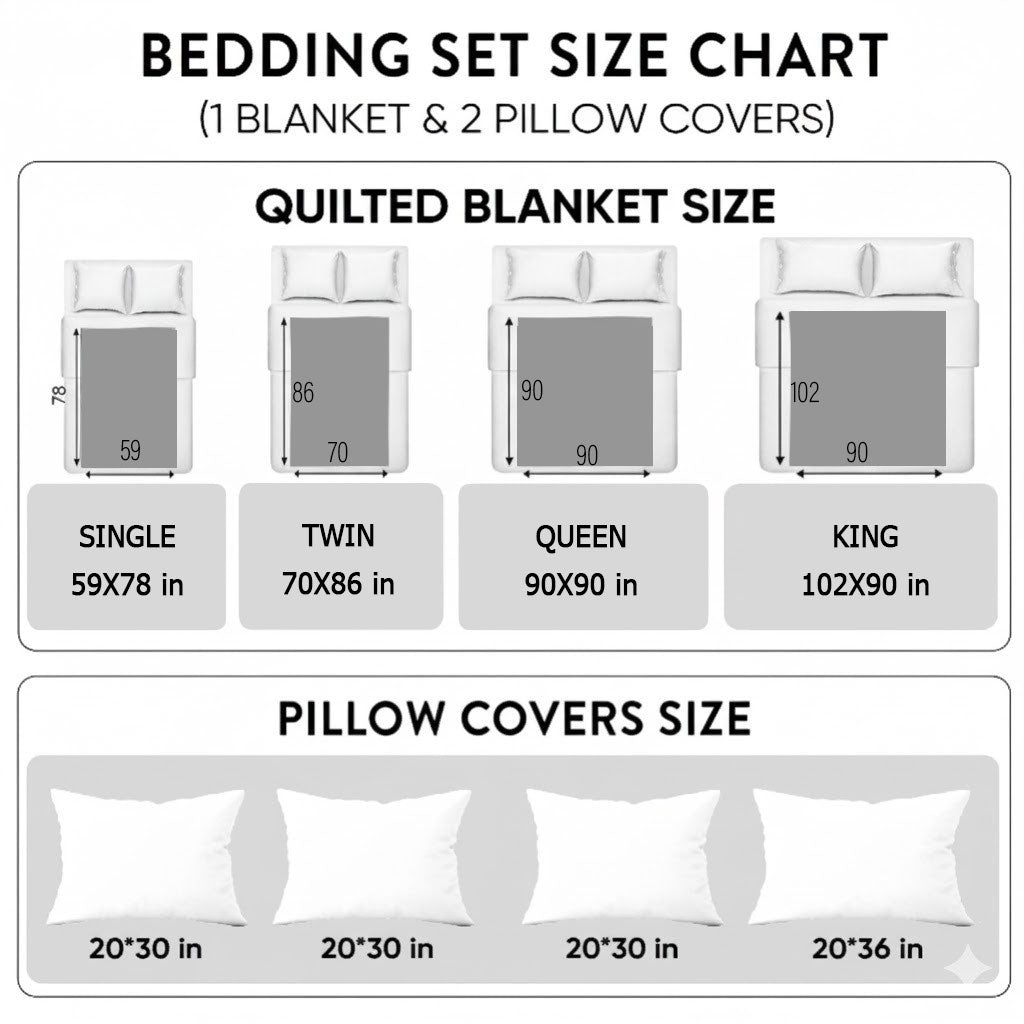 Celtic Canopy Quilted Bedding Set