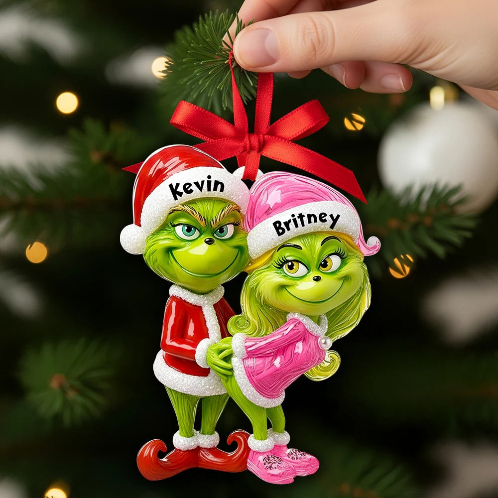Couple Ornament Christmas - Personalized Christmas Gifts