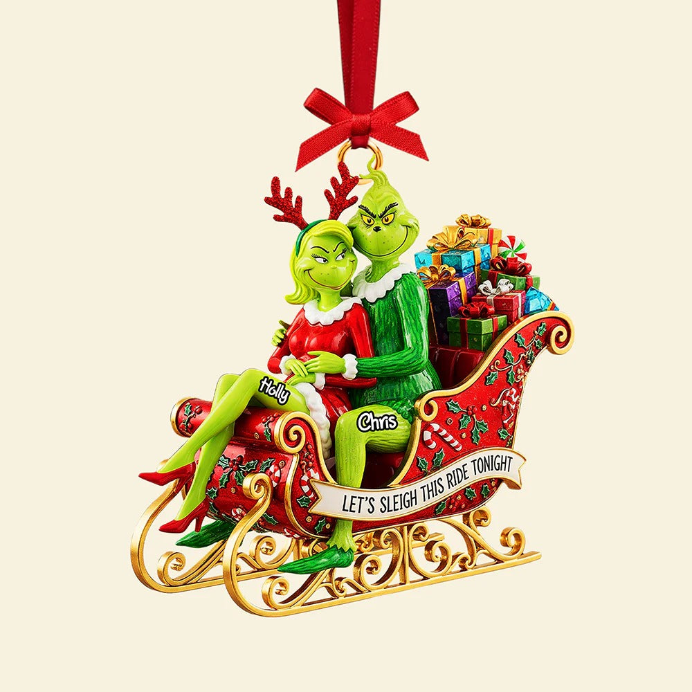 Personalized Gifts For Couple Christmas Ornament