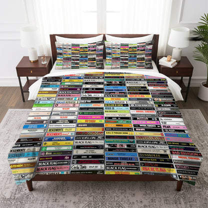 Rock Cassette Bedding Set - Personalized Bedding Set