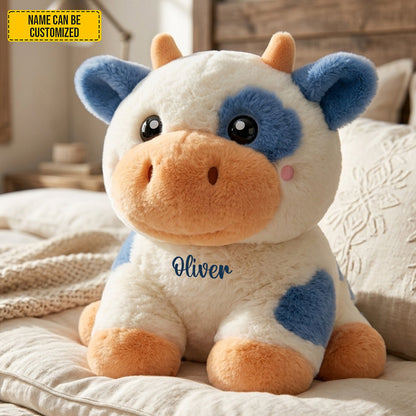 Personalized Cute Cow Custom Shaped Pillow