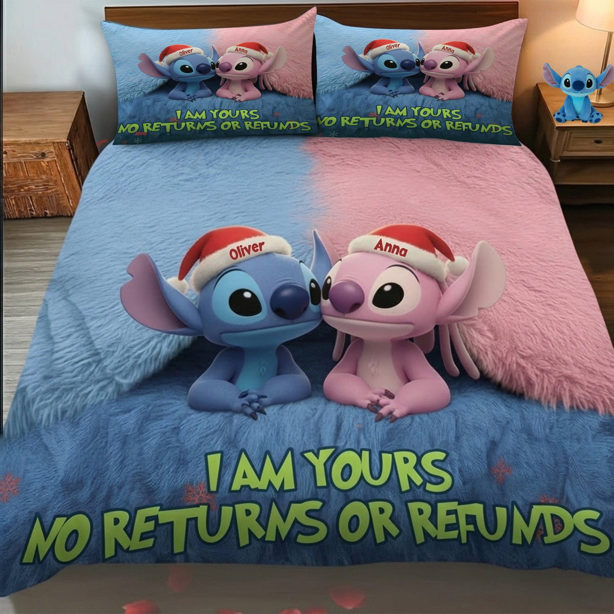 Couple Bedding Set - Personalized Couple Bedding Set