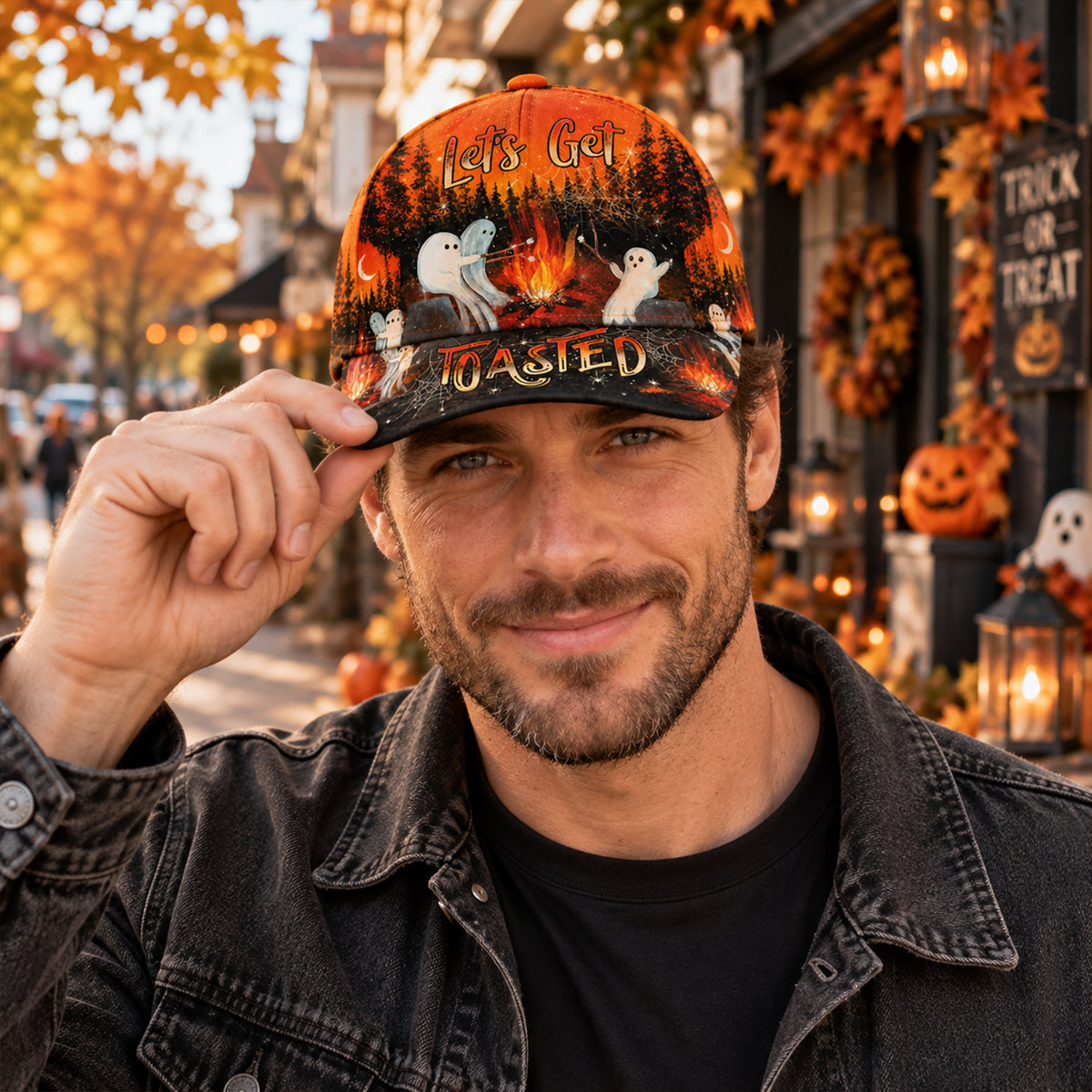 Let's Get Toasted Halloween Classic Cap