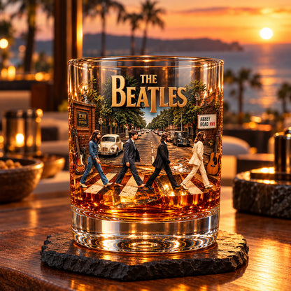 The Beatles Abbey Road – Classic Rock Inspired Whiskey Glass