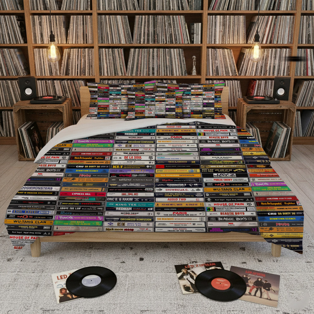 Rock Cassette Bedding Set - Personalized Bedding Set