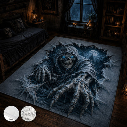 Grim Reaper 3D Illusion Area Rug