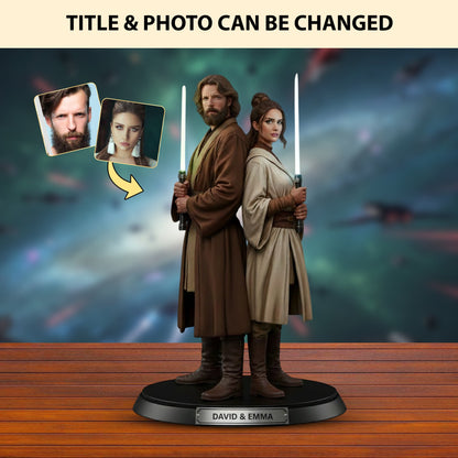 Couple Force – Custom Photo Acrylic Plaque
