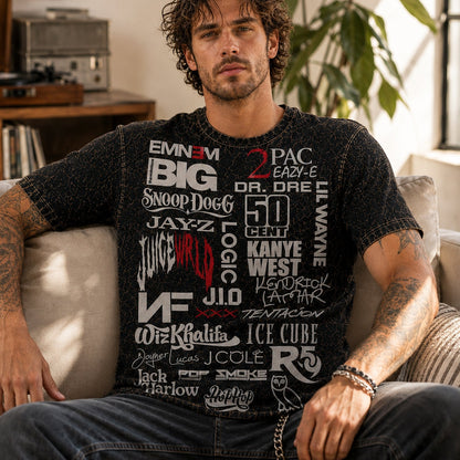 Rap Lover - Classic Legends All Over Print Shirt Version 1