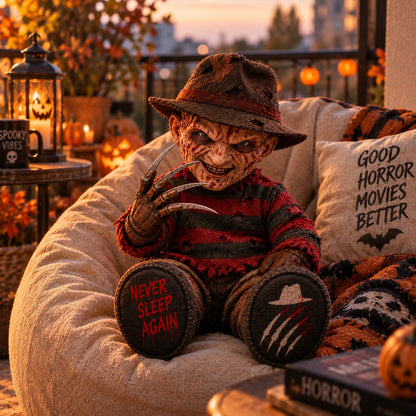 Freddy Krueger Horror Custom Shape Pillow – Creepy Halloween Collector Gift
