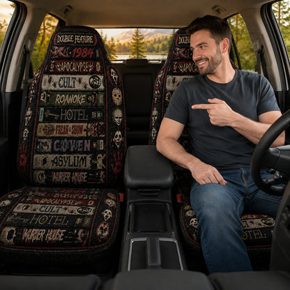 American Horror Story Car Seat Covers –  Gift for Horror Fans