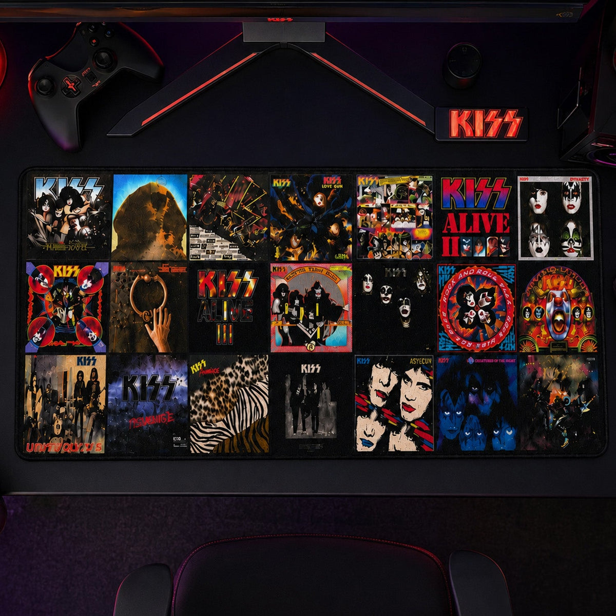 Rock Lovers – Classic Rock Legends Editions Desk Mat Version 2