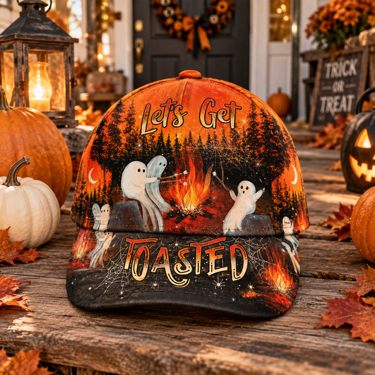 Let's Get Toasted Halloween Classic Cap