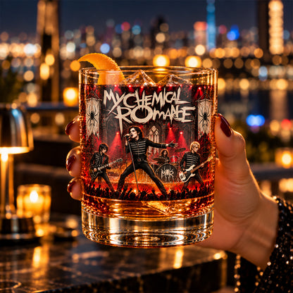 My Chemical Romance – The Black Parade Inspired Whiskey Glass