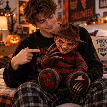 Freddy Krueger Horror Custom Shape Pillow – Creepy Halloween Collector Gift