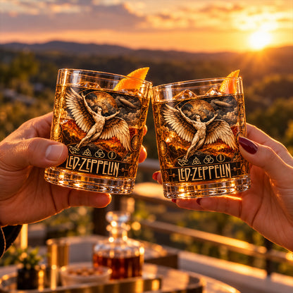 Led Zeppelin – Icarus Classic Rock Inspired Whiskey Glass
