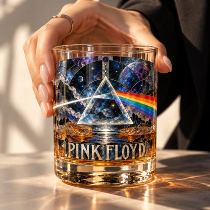 The Dark Side of the Moon – Pink Floyd Inspired Whiskey Glass