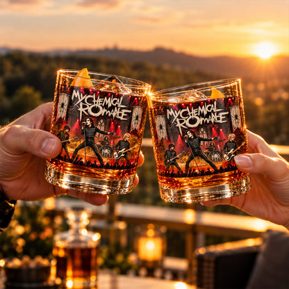 My Chemical Romance – The Black Parade Inspired Whiskey Glass