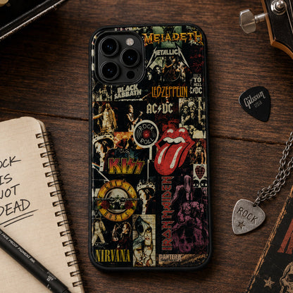 Rock Lovers - Classic Rock Legends Phone Case Version 5