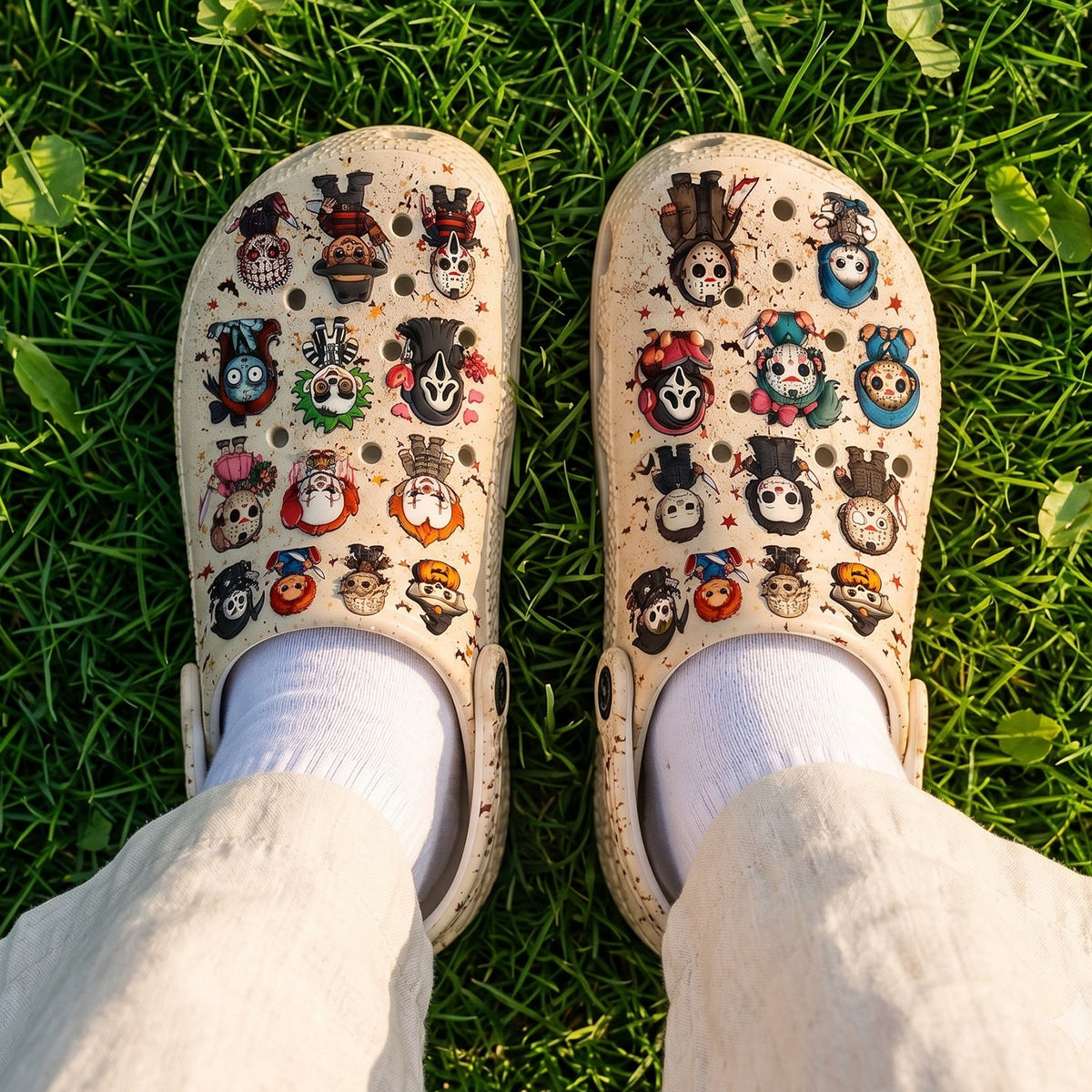 Cute Horror Halloween Crocs Version 4