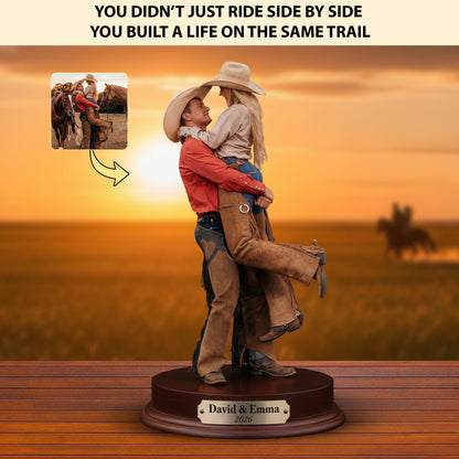 Rider Legend – Personalized Western Acrylic Plaque