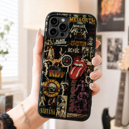 Rock Lovers - Classic Rock Legends Phone Case Version 5