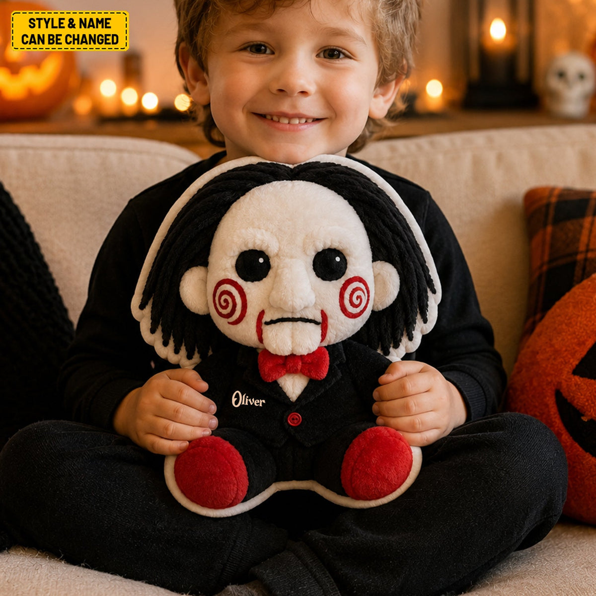 Personalized Horror Character Custom Shaped Pillow