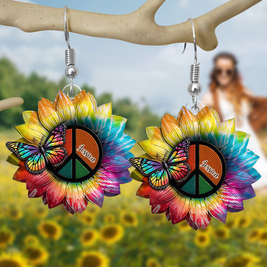 Hippie Soul - Personalized Hippie Earrings