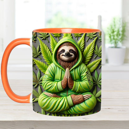 Inhale The Goodshit - Personalized Weed Accent Mug
