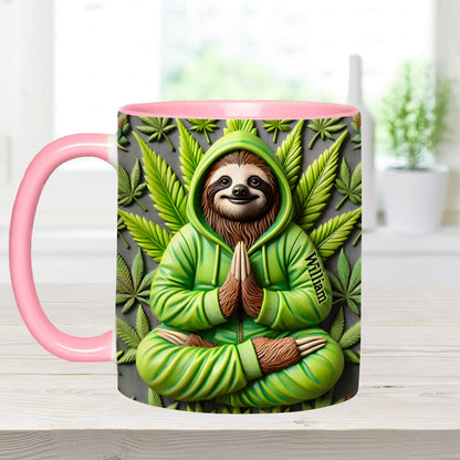 Inhale The Goodshit - Personalized Weed Accent Mug