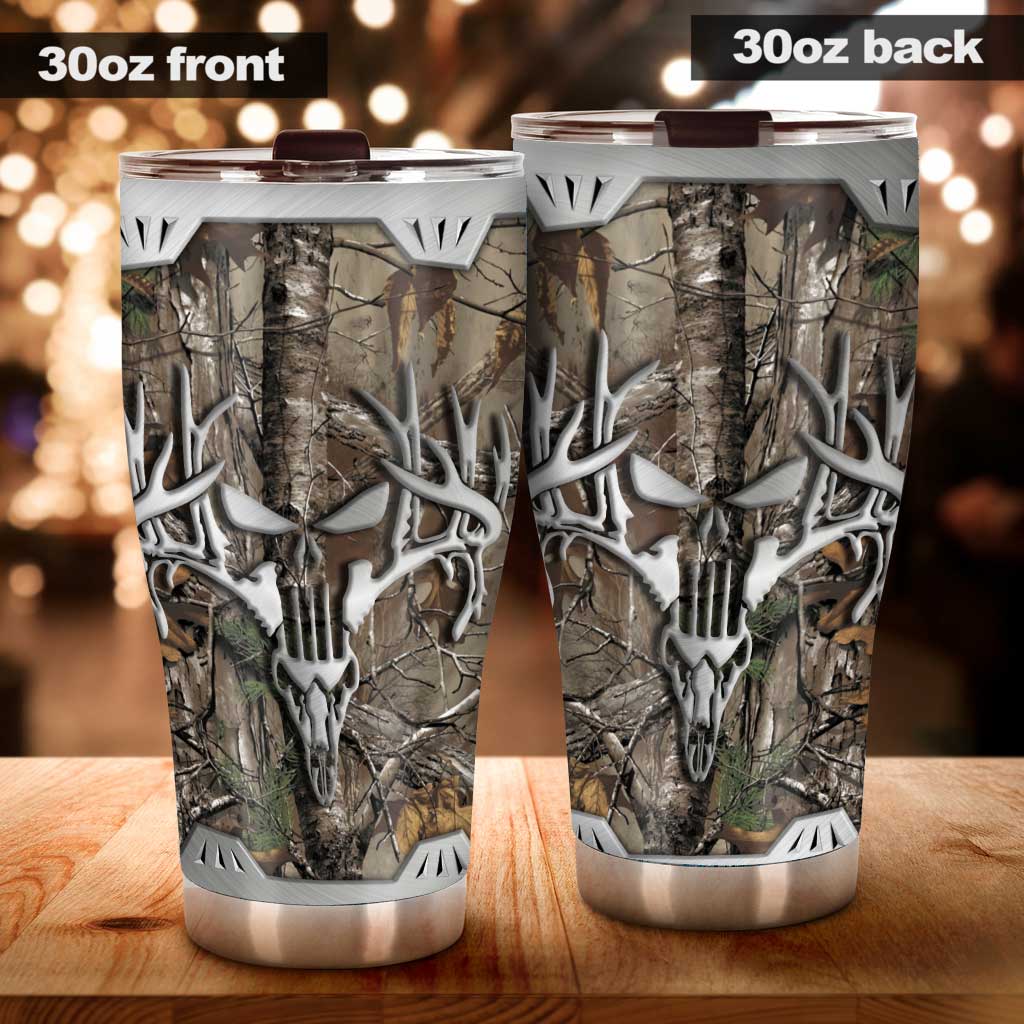 Hunting Metal Printed Tumbler