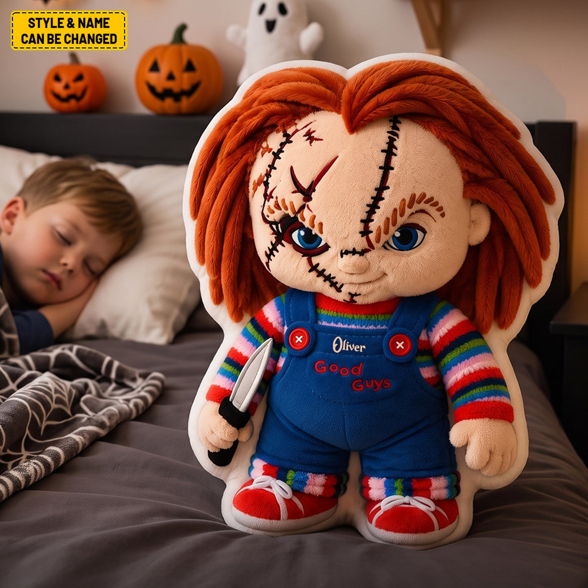 Personalized Horror Character Custom Shaped Pillow
