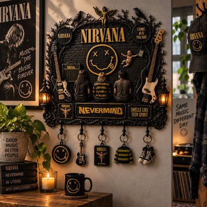Nirvana Wall Key Holder – Collectible Wall Key Holder Decor