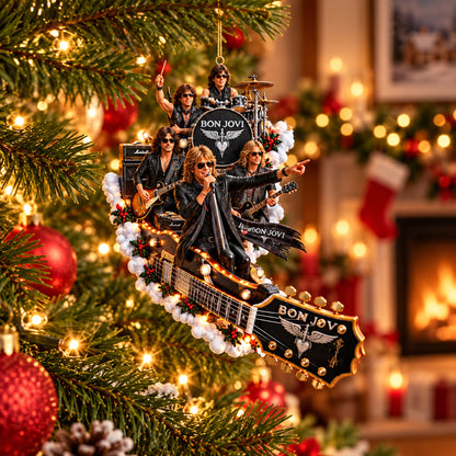 Bon Jovi Rockin’ Christmas Ornament