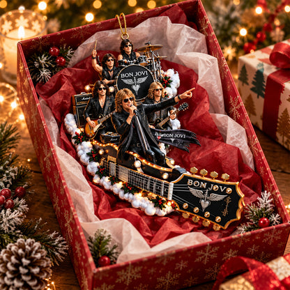 Bon Jovi Rockin’ Christmas Ornament