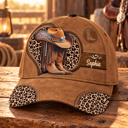 Cowgirl Boots - Personalized Cowgirl Classic Cap
