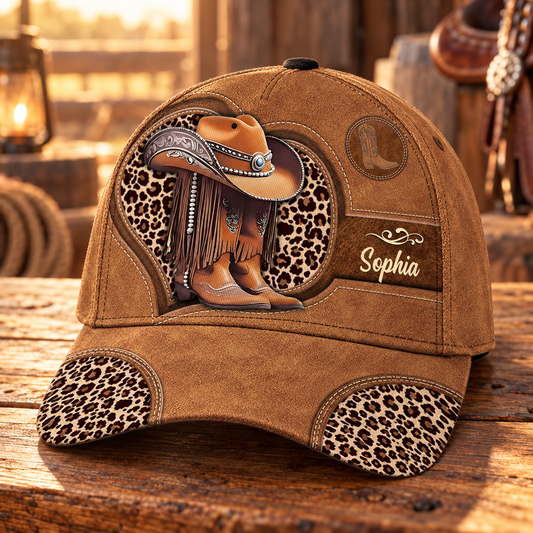 Cowgirl Boots - Personalized Cowgirl Classic Cap