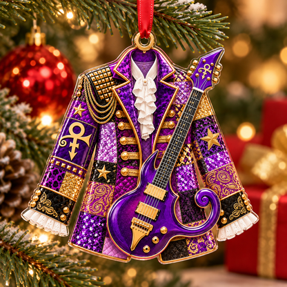 Prince Christmas Ornament -  Classic Music Legend Gift