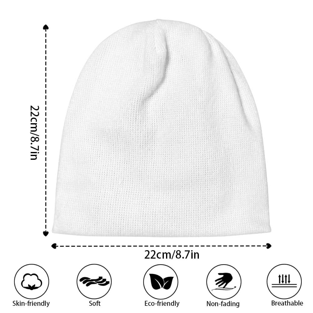Farmhouse Christmas Cow Beanie Hat