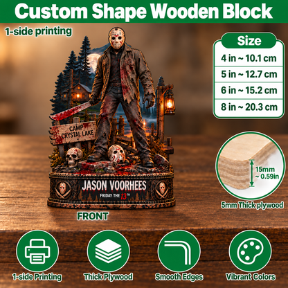 Jason Voorhees Camp Crystal Lake - Horror Collectible Table Decor