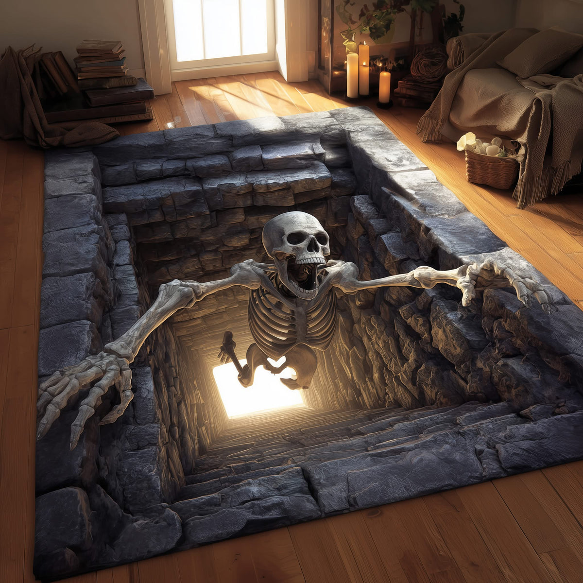 Sekeleton Area Rug