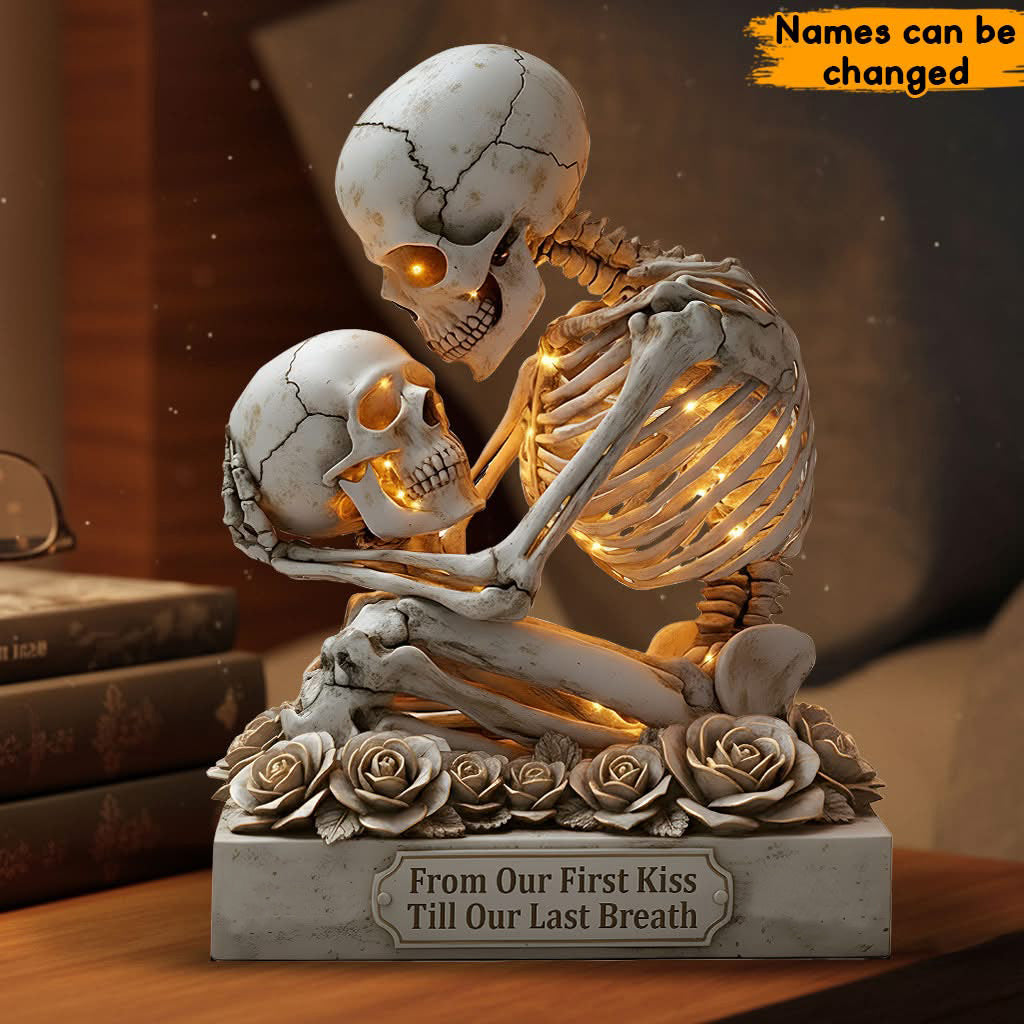 Eternal Embrace – Personalized Couple Acrylic Plaque