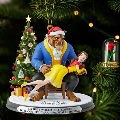 Funny Couple Ornament - Personalized Couple Ornament