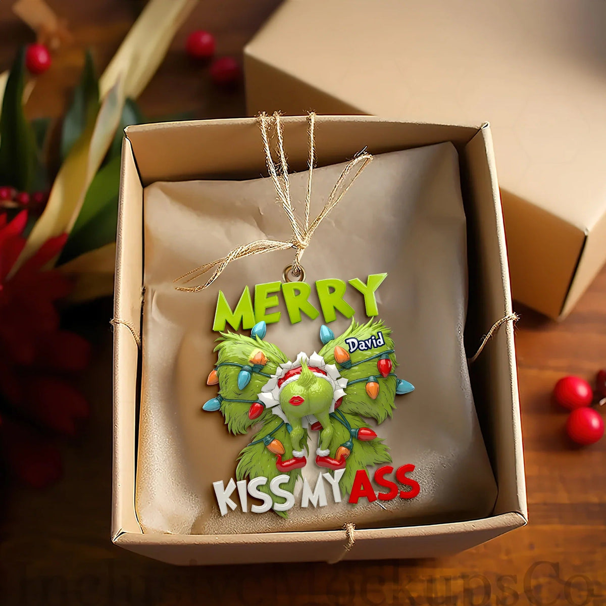 Personalized Gift For Christmas - Personalized Gifts For Couple Ornament
