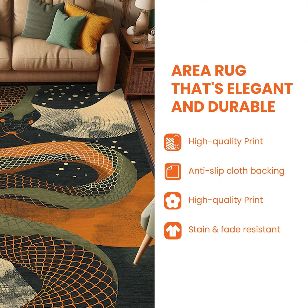 Sekeleton Area Rug