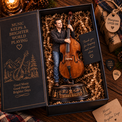 Barry Bales – Bluegrass Double Bass Music Inspired Acrylic Plaque