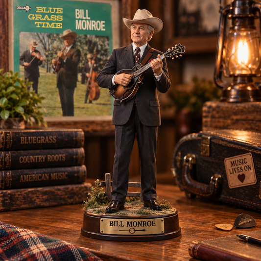 Bill Monroe – Father of Bluegrass Music Inspired Acrylic Plaque