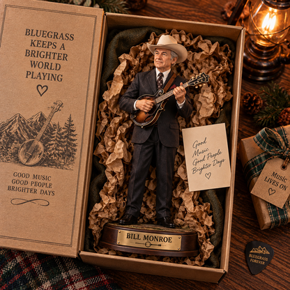 Bill Monroe – Father of Bluegrass Music Inspired Acrylic Plaque