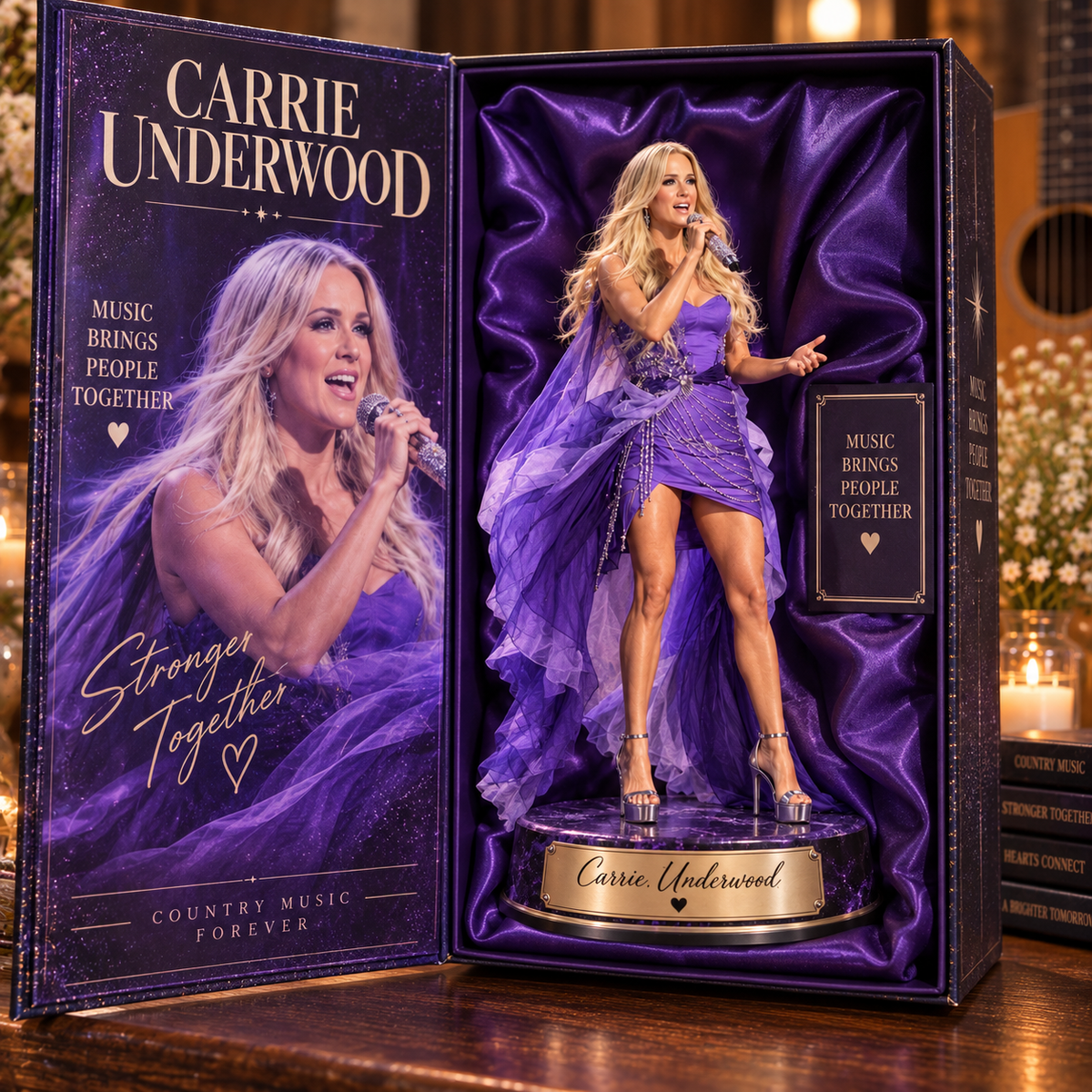 Carrie Underwood – Country Music Star Inspired Acrylic Plaque